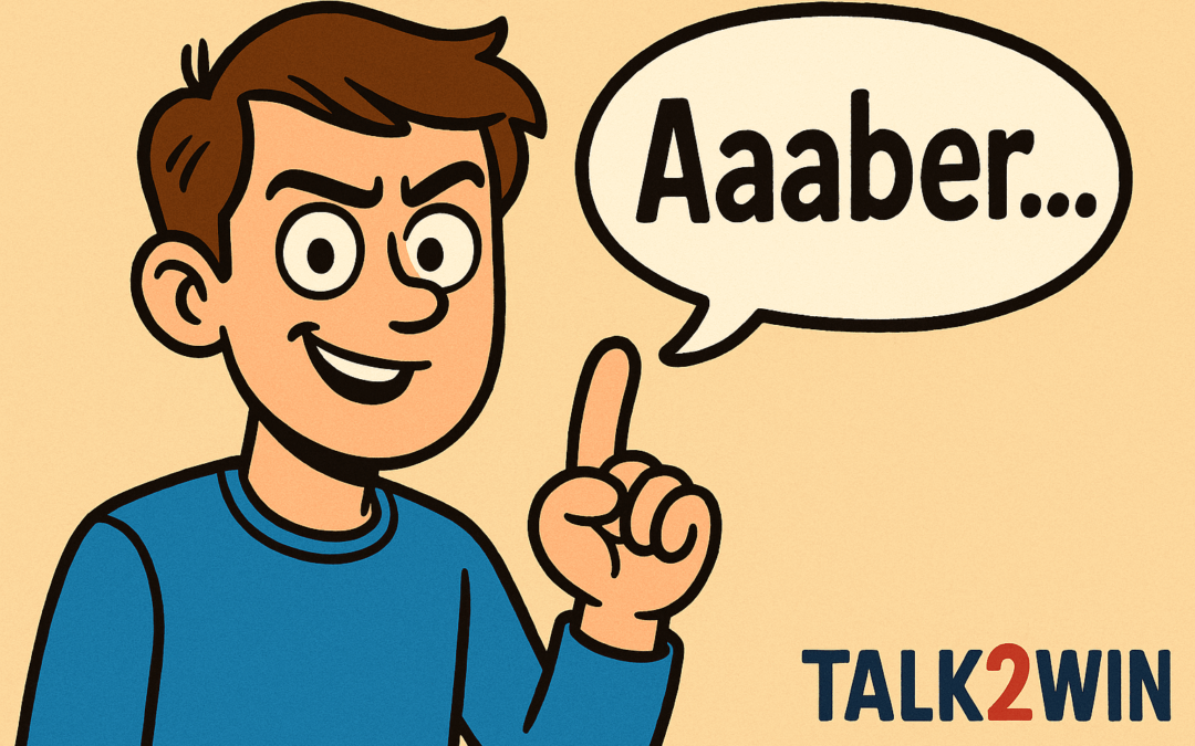 Alles vor dem Aber ist Käsekram