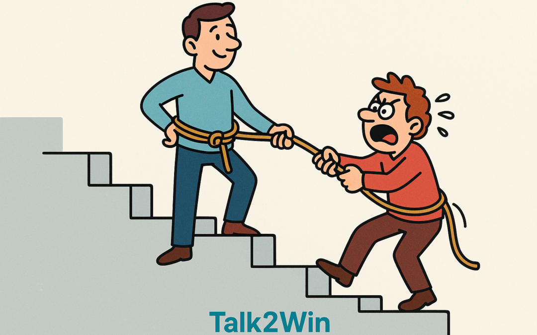 Streite dich nie mit einem Dummkopf