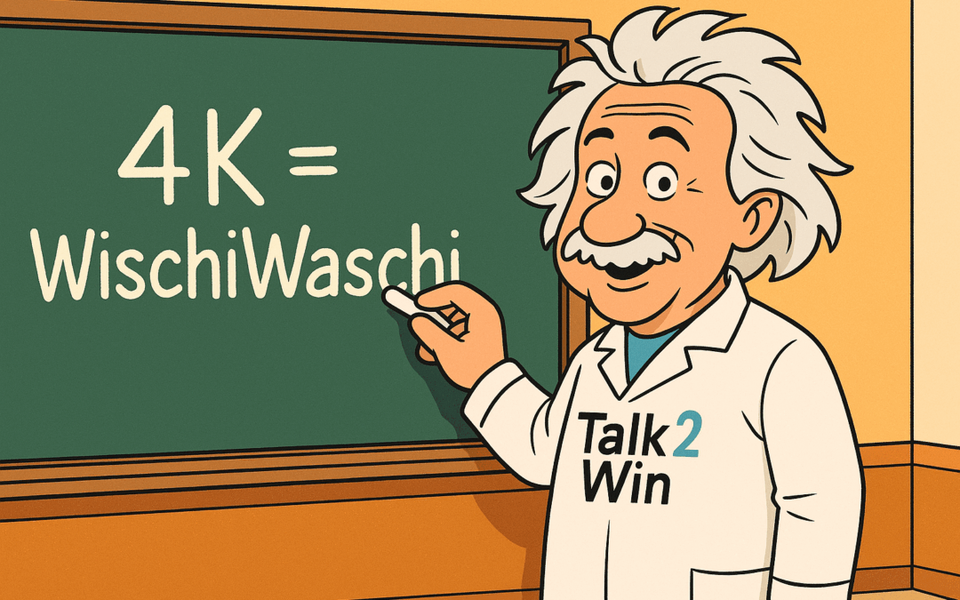 Die 4K-Formel: Kuscheln killt klare Kommunikation