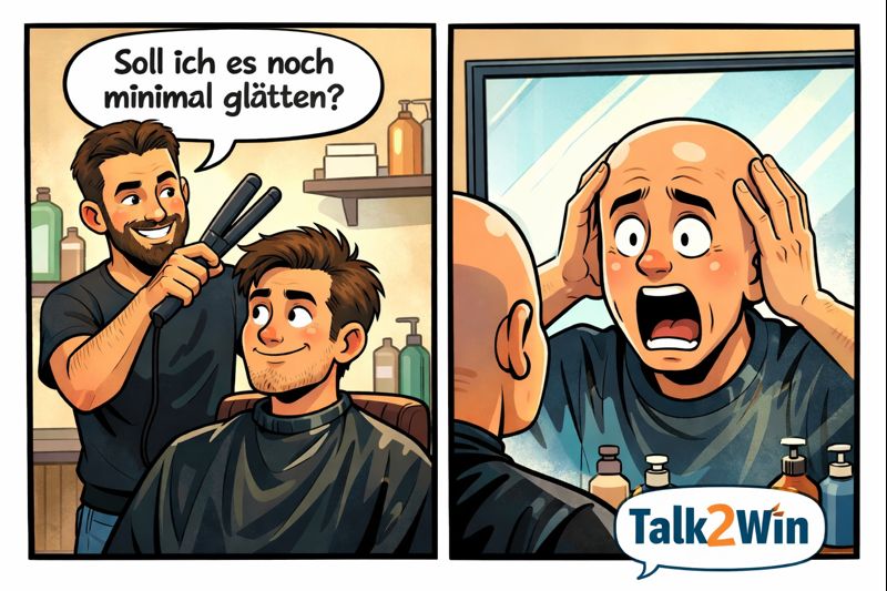 Vorsicht, wenn ChatGPT „minimal glättet“…